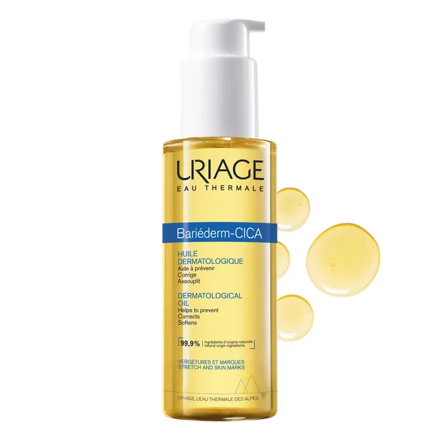 uriage-bari-derm-cica-huile-dermatologique-anti-vergetures-100-ml image 1
