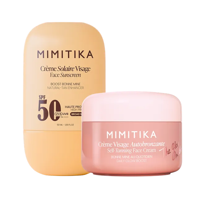 mimitika-duo-best-sellers-cr-me-visage-spf50-autobronzante image 1
