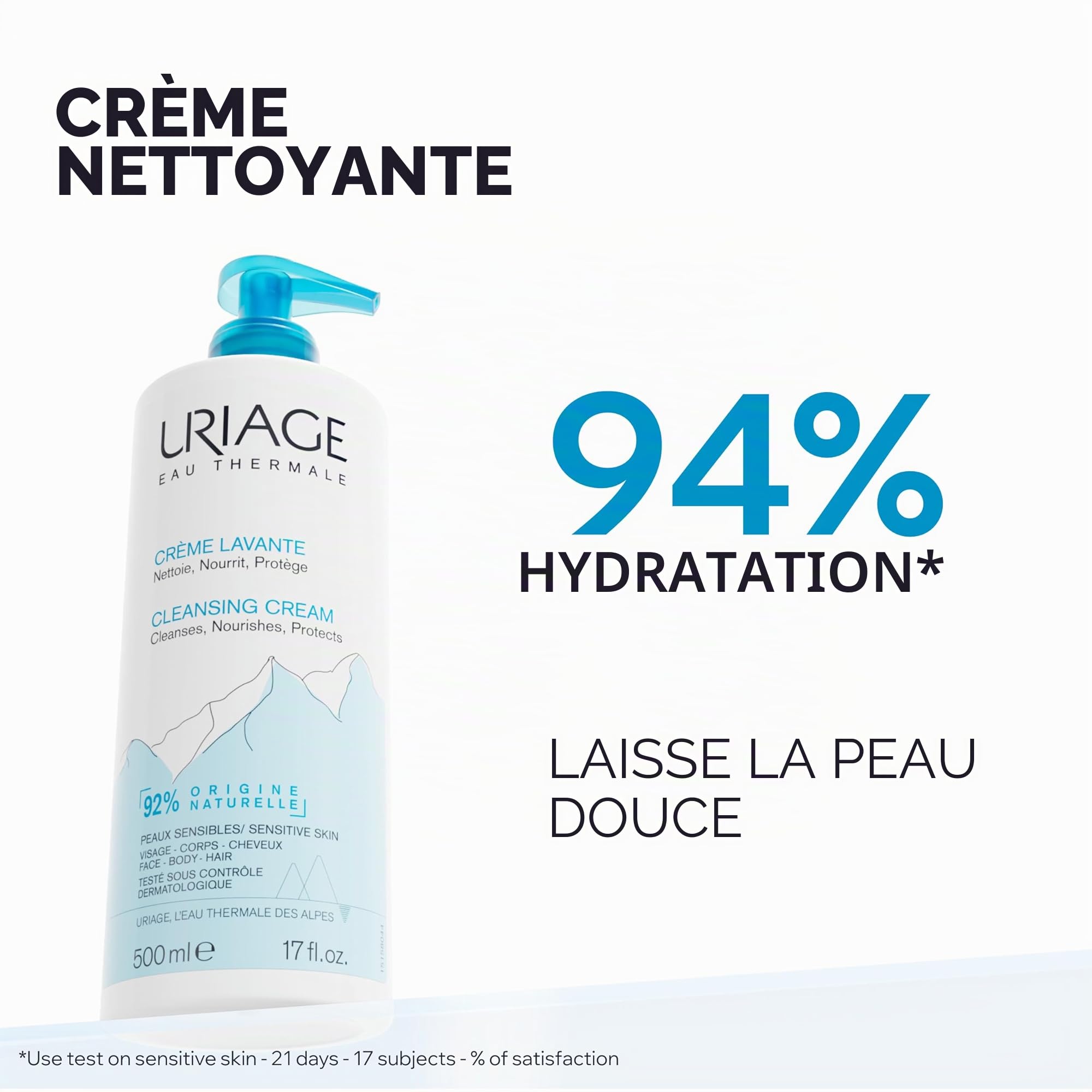 uriage-cr-me-lavante-hydratante-beurre-de-karit-2-en-1-visage-corps-cheveux image 2
