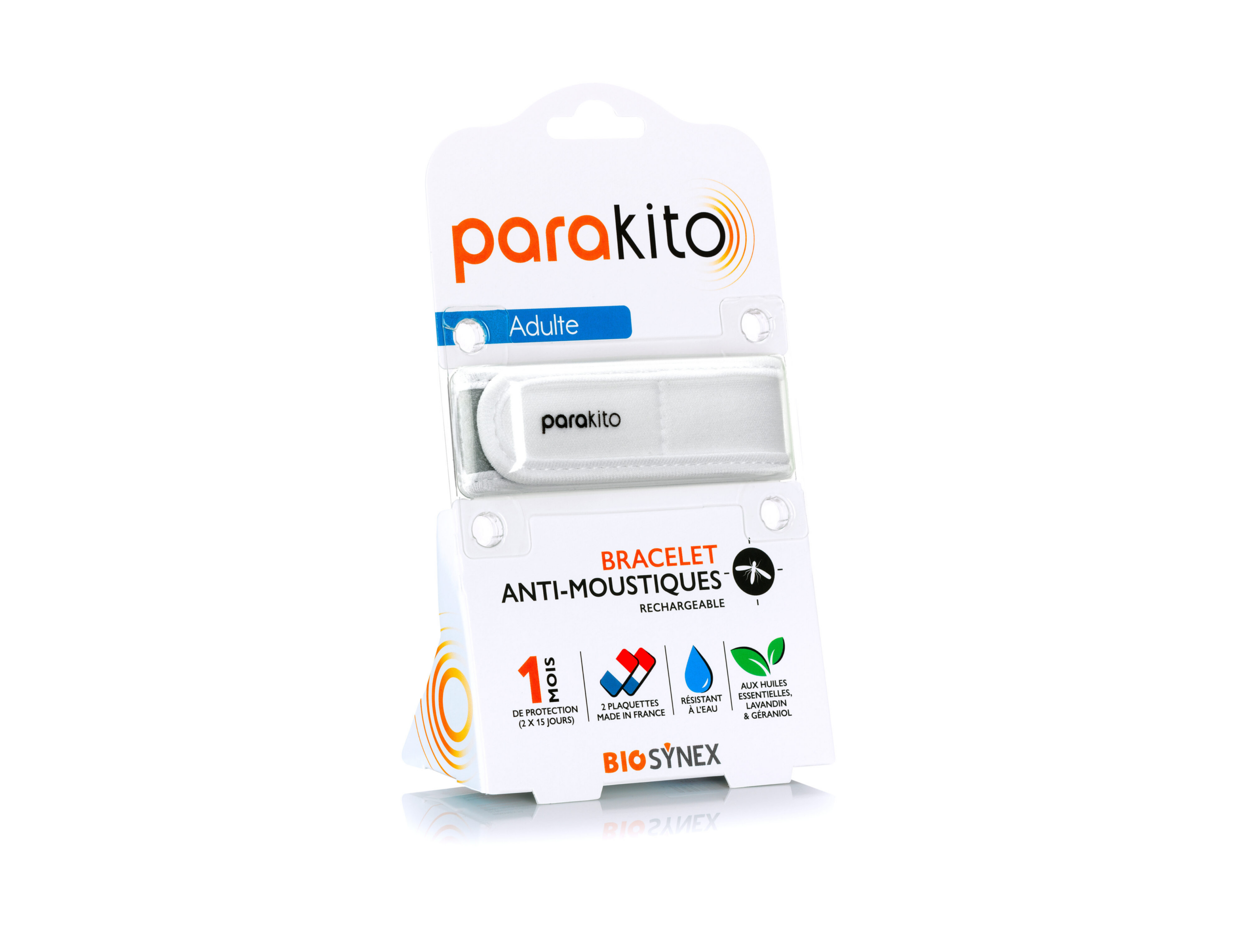 parakito-bracelet-anti-moustiques-blanc-bracelet-wristband image 1