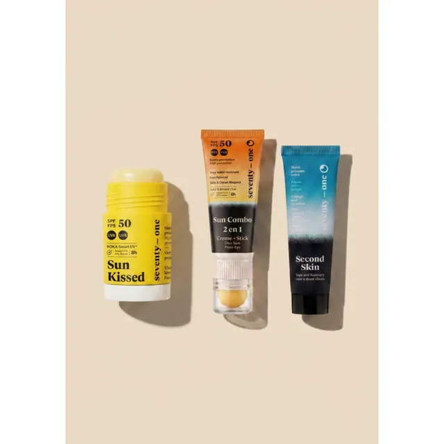 seventyone-percent-l-essentiel-nomade-kit-solaire-voyage-stick-combo-baume image 1