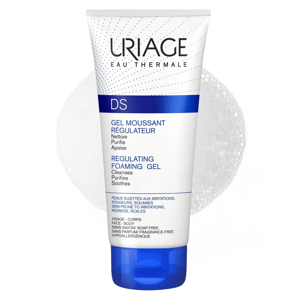 uriage-ds-gel-moussant-r-gulateur-visage-corps-cheveux image 1