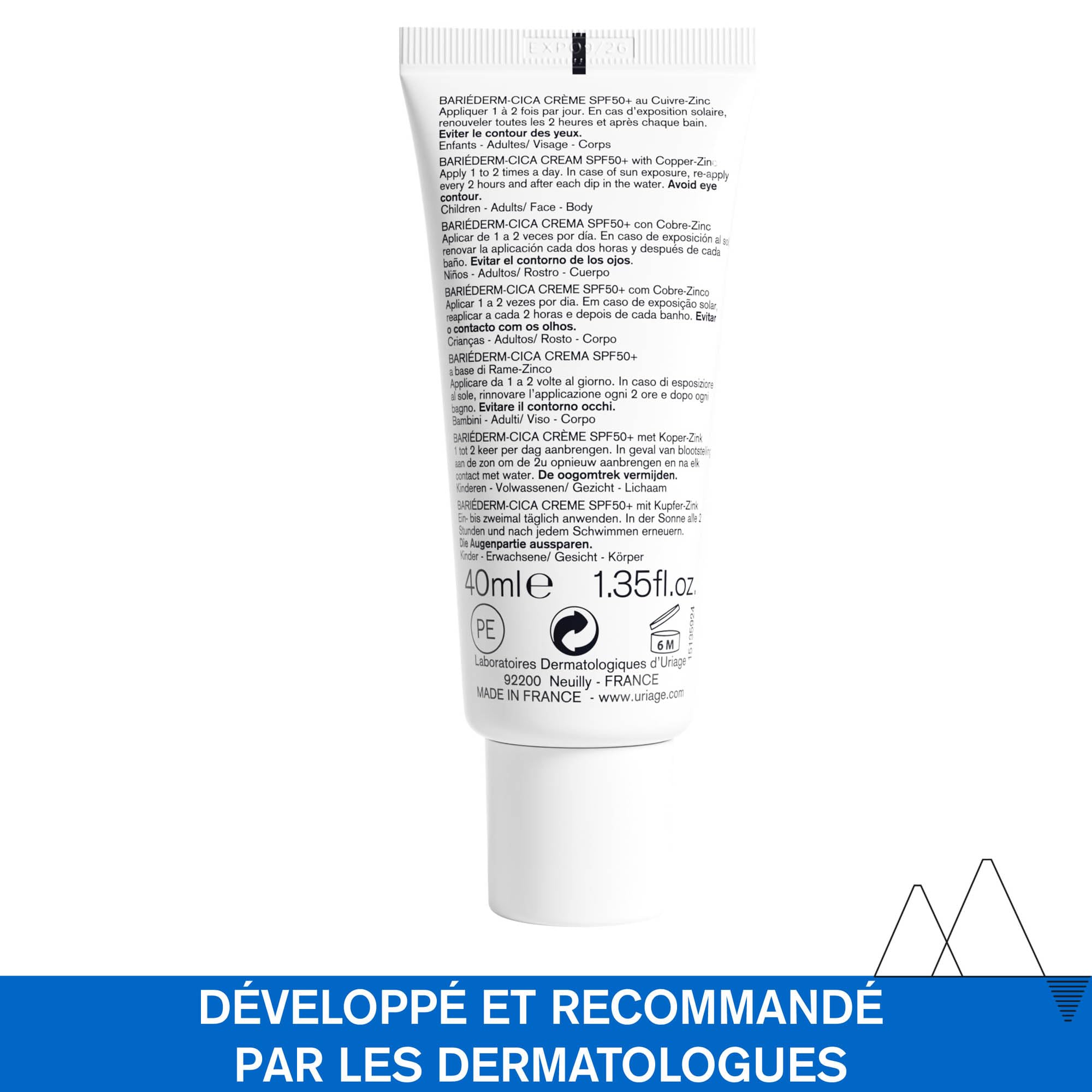 uriage-bari-derm-cica-cr-me-r-paratrice-spf50-40-ml image 6