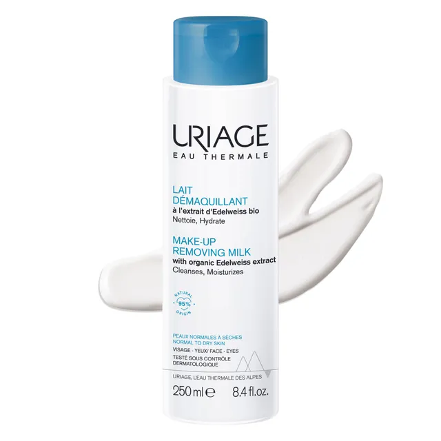 uriage-lait-d-maquillant-edelweiss-bio-250ml-visage-et-yeux image 1