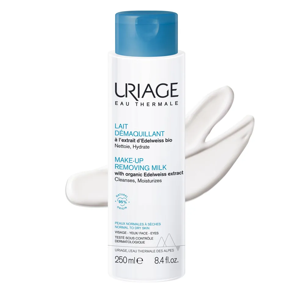 uriage-lait-d-maquillant-edelweiss-bio-250ml-visage-et-yeux image 1