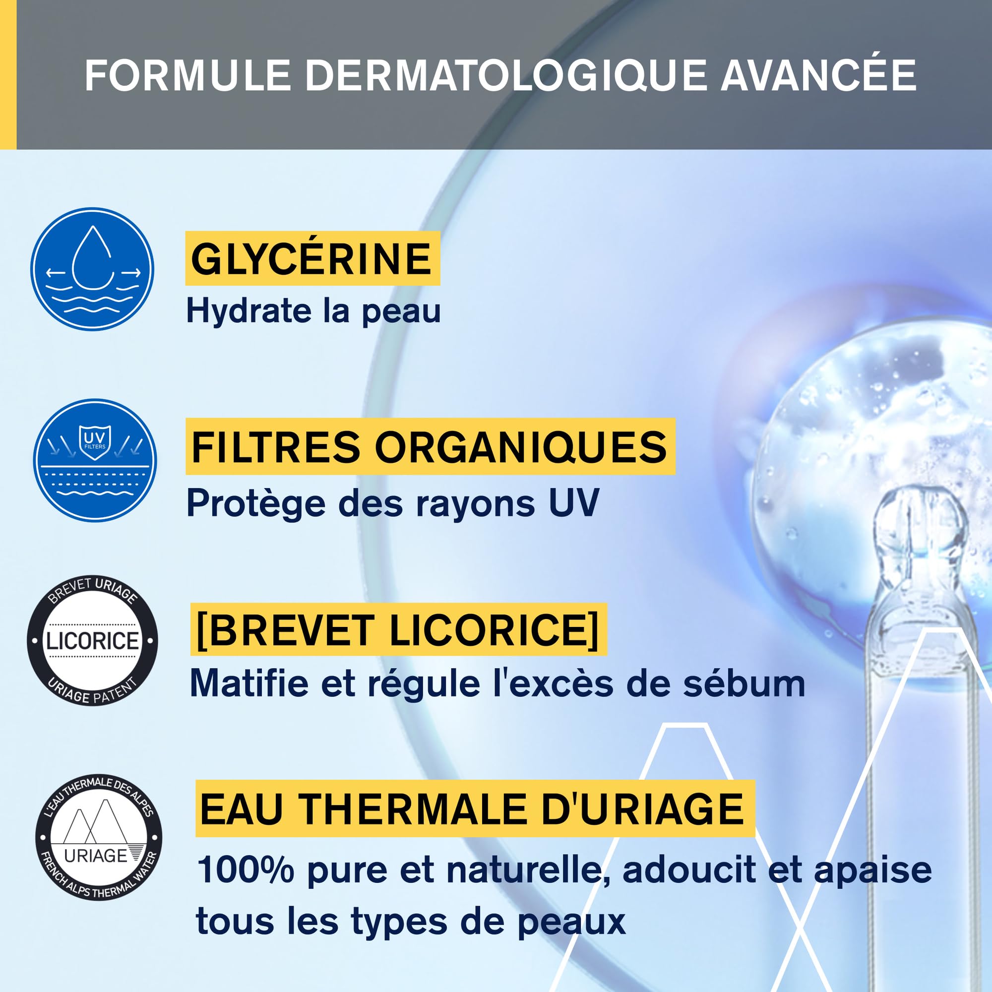 uriage-bari-sun-fluide-matifiant-spf50-50ml image 3