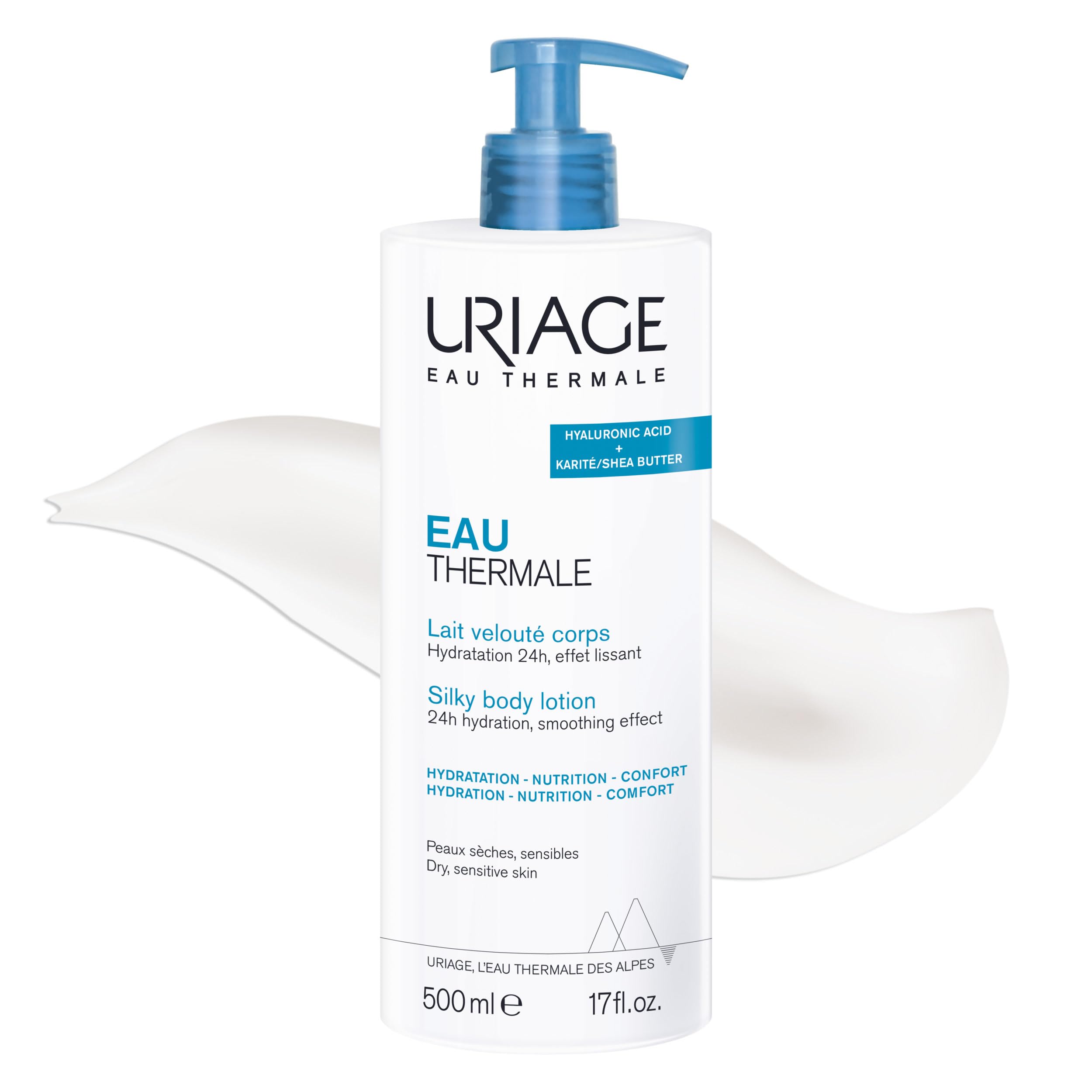 uriage-eau-thermale-lait-hydratant-velout-corps-500-ml image 1