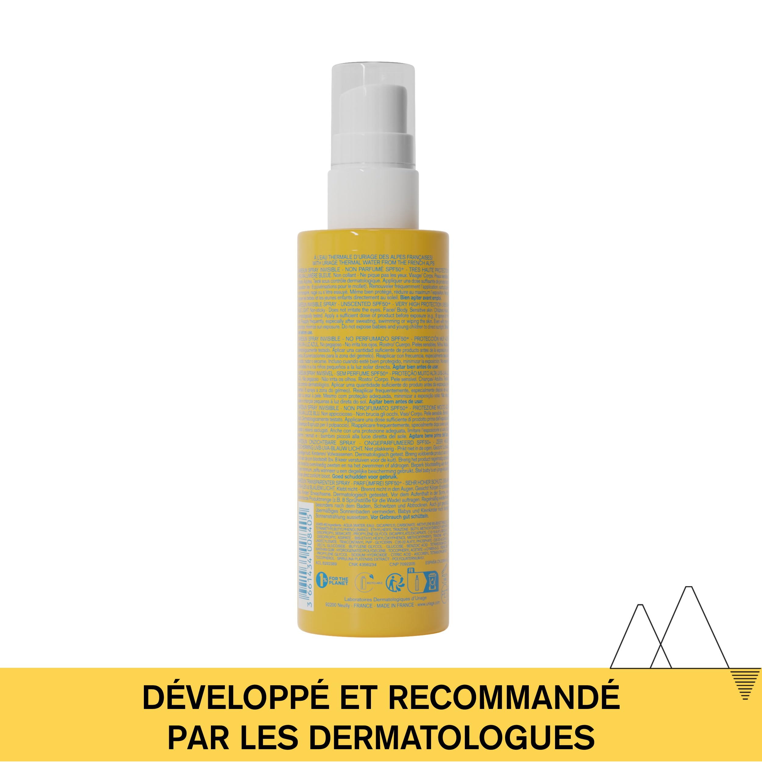 uriage-bari-sun-spray-invisible-spf50-sans-parfum-200-ml image 6