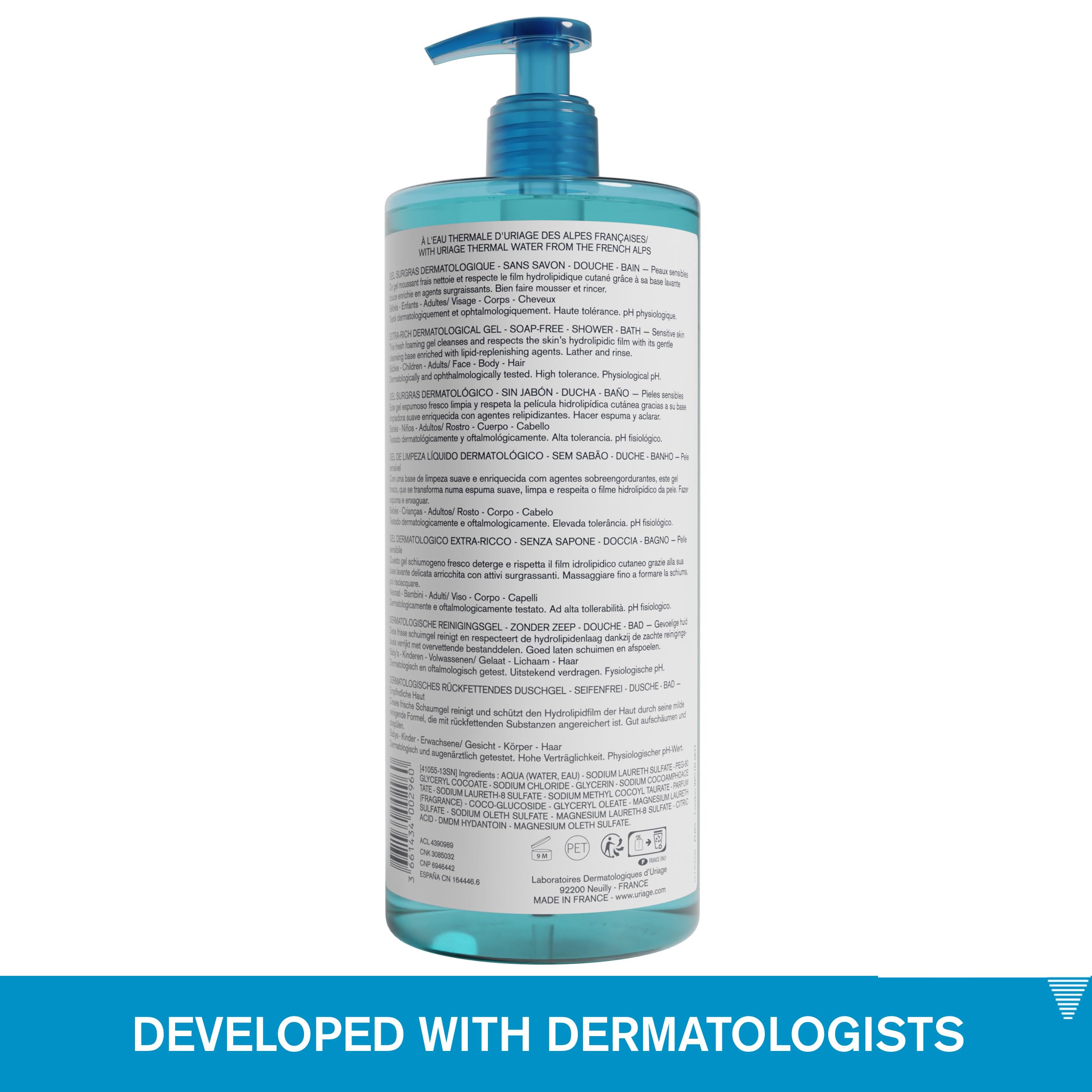 uriage-gel-surgras-nettoyant-extra-riche-visage-et-corps-500-ml image 8