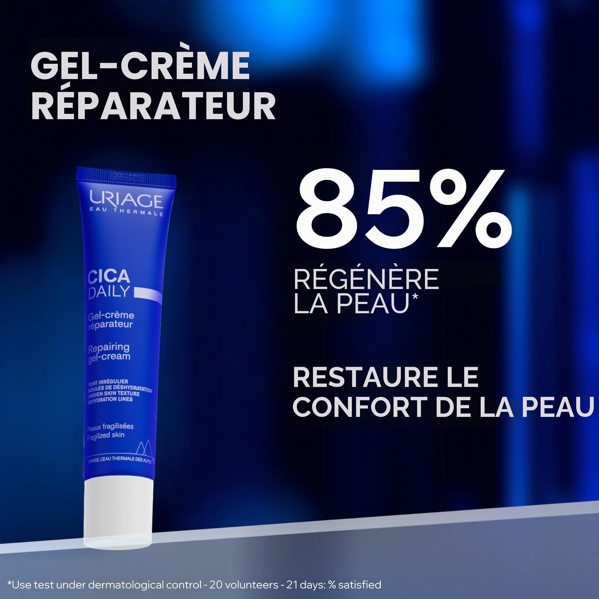 uriage-cica-daily-gel-cr-me-r-parateur-40ml-acide-hyaluronique-centella-asiatica image 2