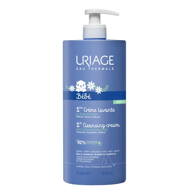 uriage-b-b-cr-me-lavante-corps-cheveux-3-en-1-1l image 1