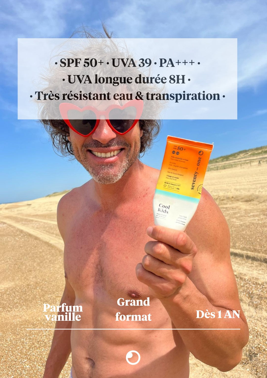 seventyone-percent-sun-kissed-lotion-spf50-lotion-solaire-famille image 3