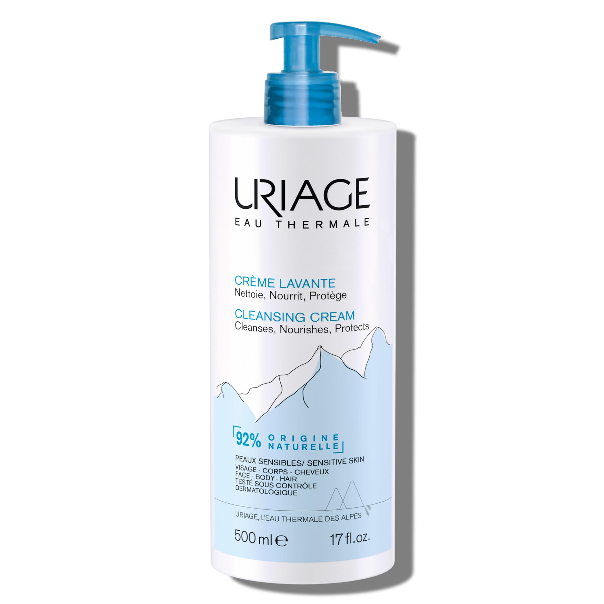 uriage-cr-me-lavante-hydratante-beurre-de-karit-2-en-1-visage-corps-cheveux image 1