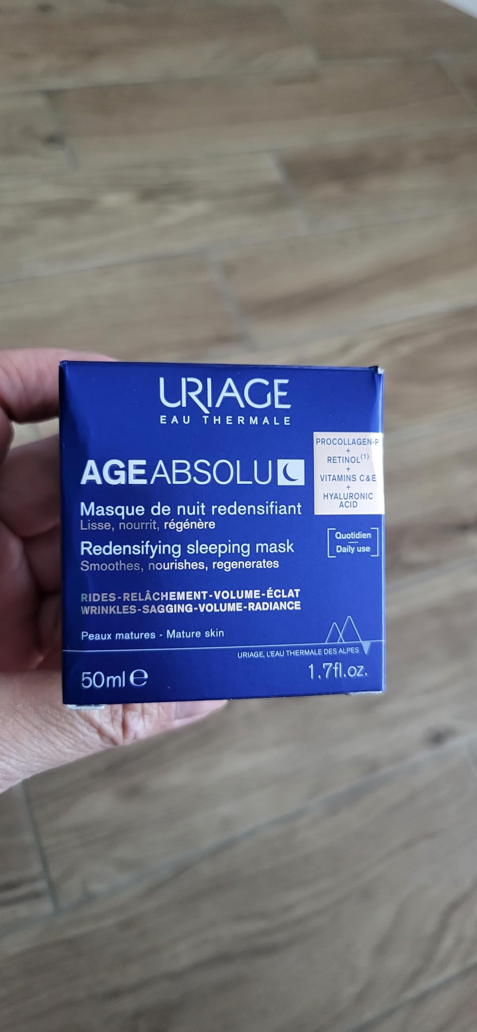 Teint frais au réveil