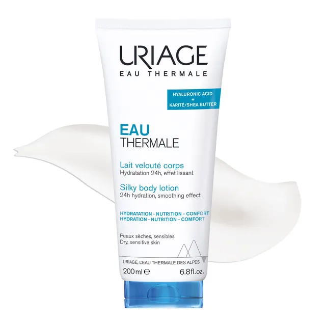 uriage-eau-thermale-lait-velout-corps-200-ml-beurre-de-karit-et-acide-hyaluroniq image 1