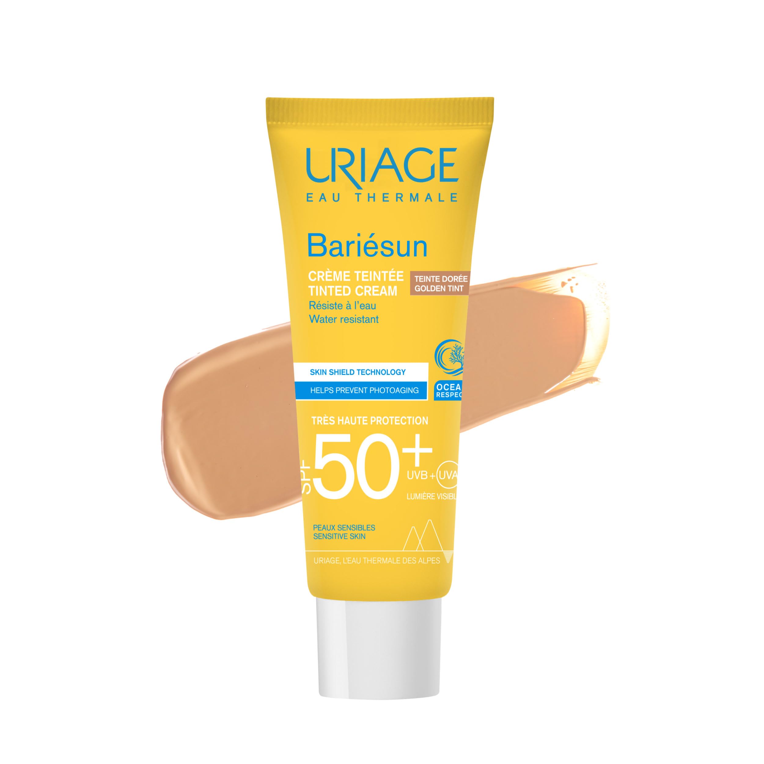 uriage-bari-sun-cr-me-teint-e-dor-e-spf50-50ml image 1