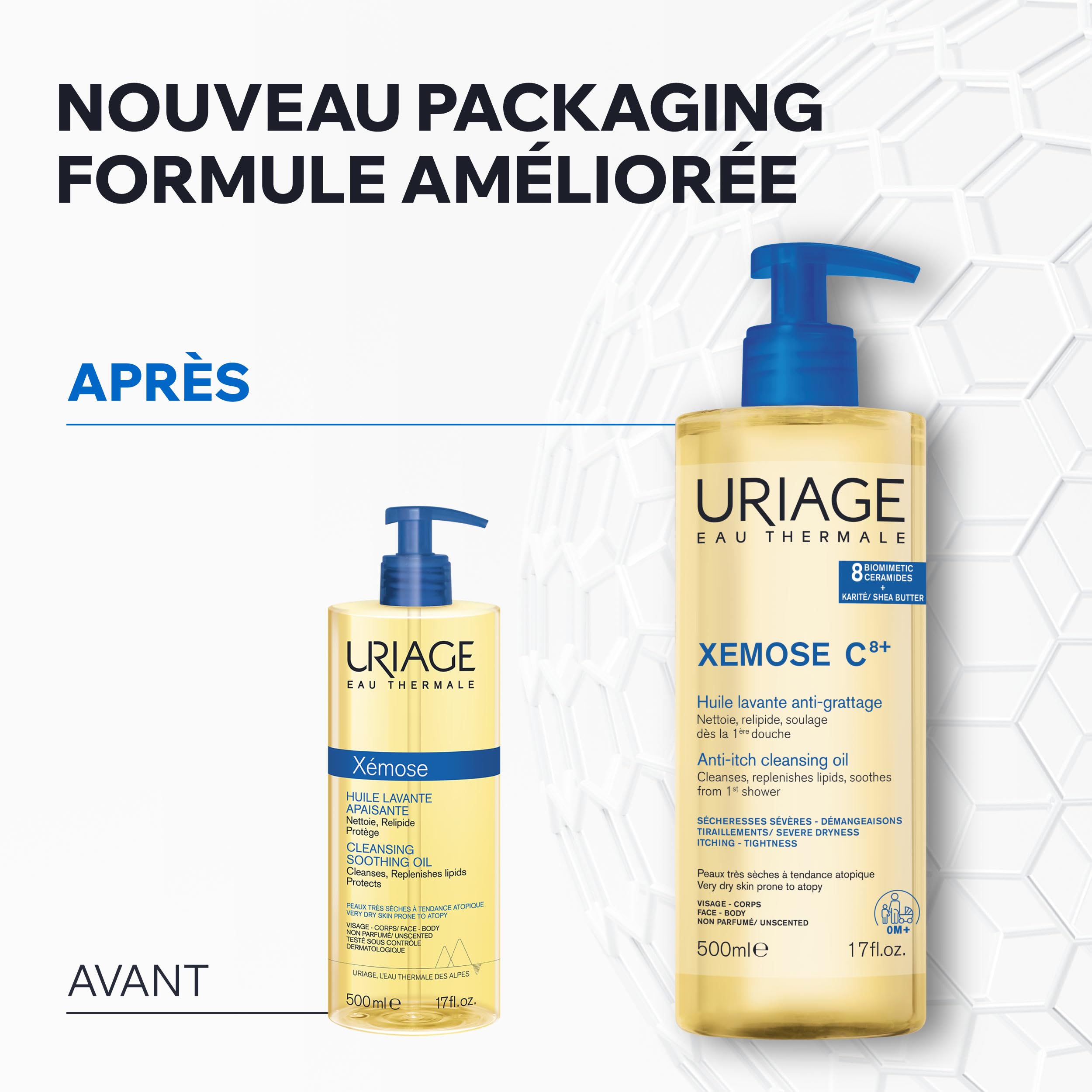 uriage-x-mose-c8-huile-lavante-peau-s-che-tendance-atopique-500ml image 8