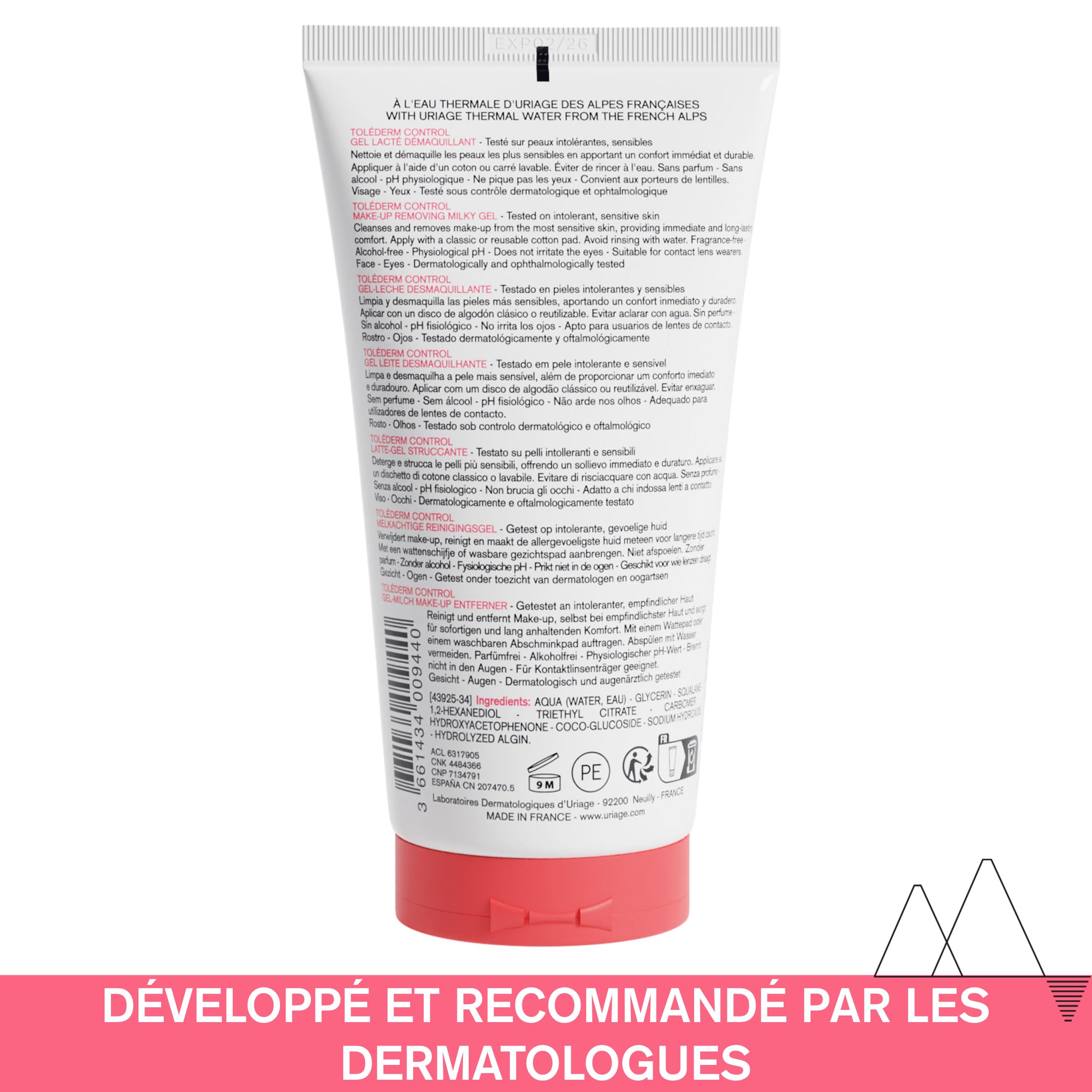 uriage-tol-derm-gel-lact-d-maquillant-150ml-sans-rin-age image 5