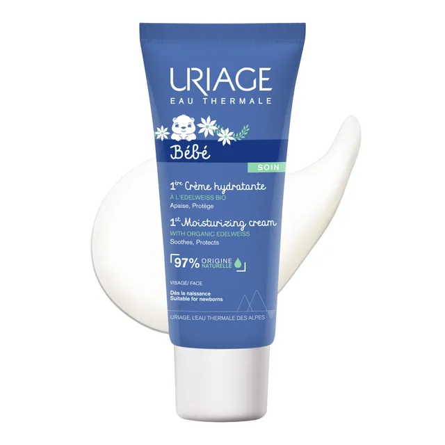 uriage-b-b-cr-me-hydratante-visage-edelweiss-bio-40ml image 1