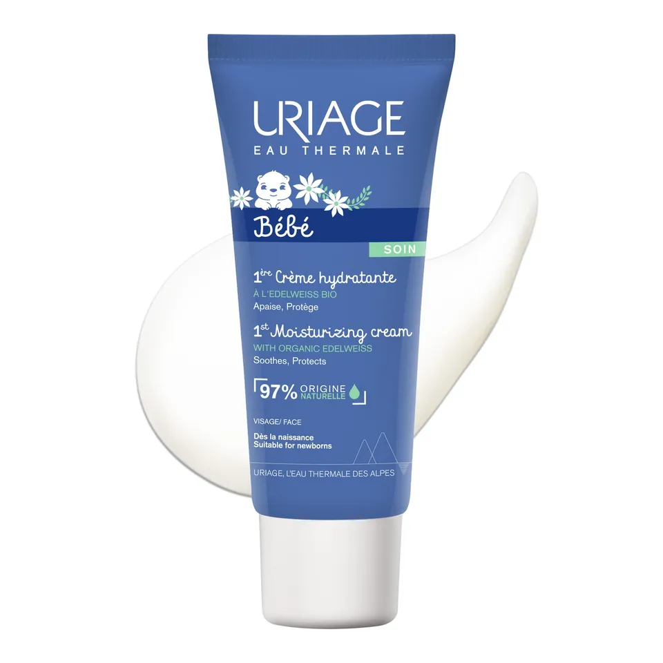 uriage-b-b-cr-me-hydratante-visage-edelweiss-bio-40ml image 1