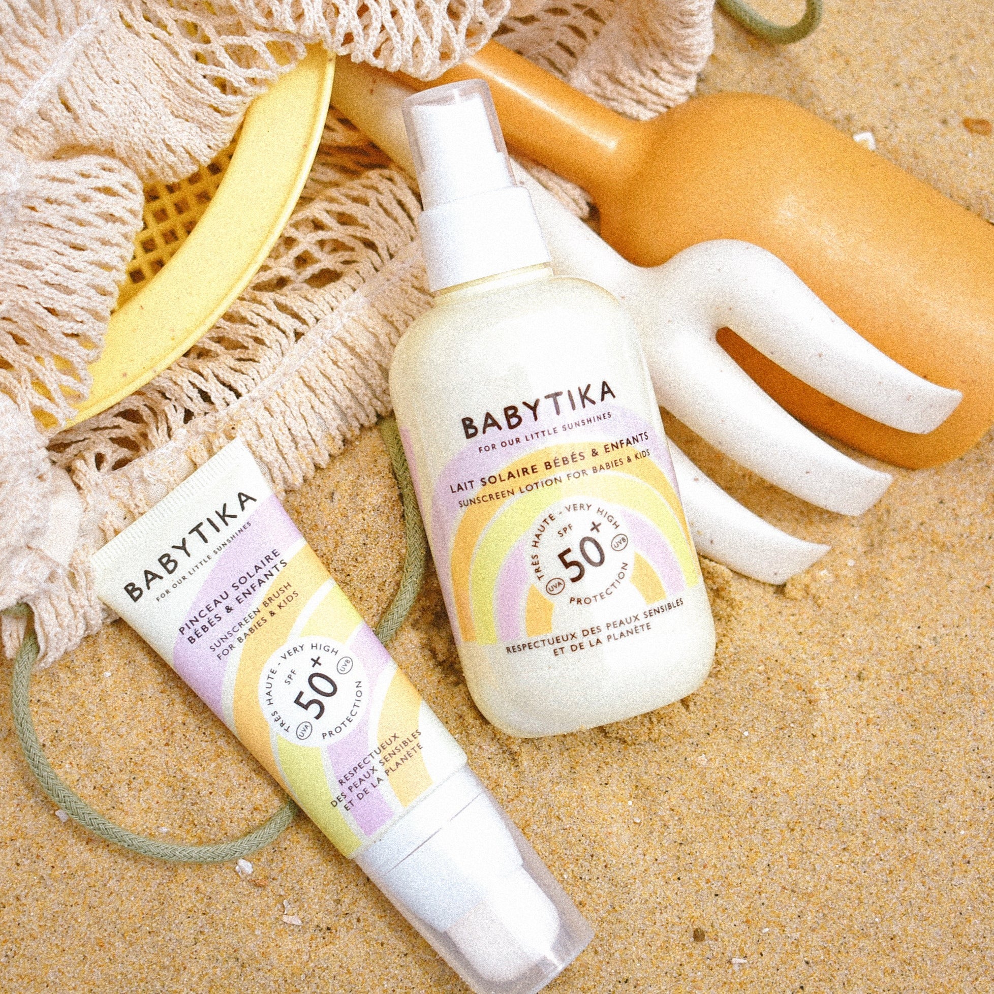mimitika-duo-babytika-spf50-lait-solaire-pinceau-visage-enfant image 2