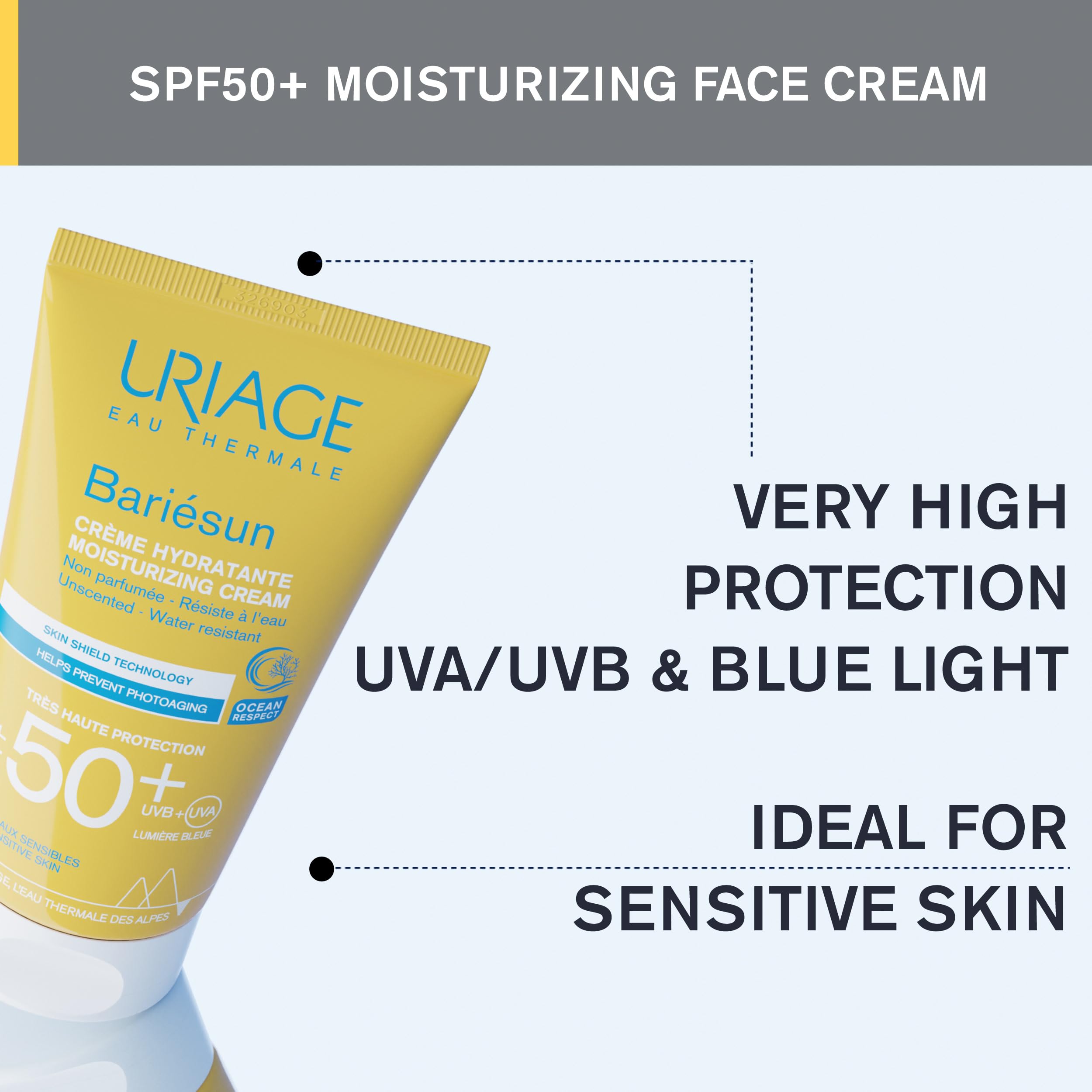 uriage-bari-sun-cr-me-solaire-visage-sans-parfum-spf50-50ml image 3