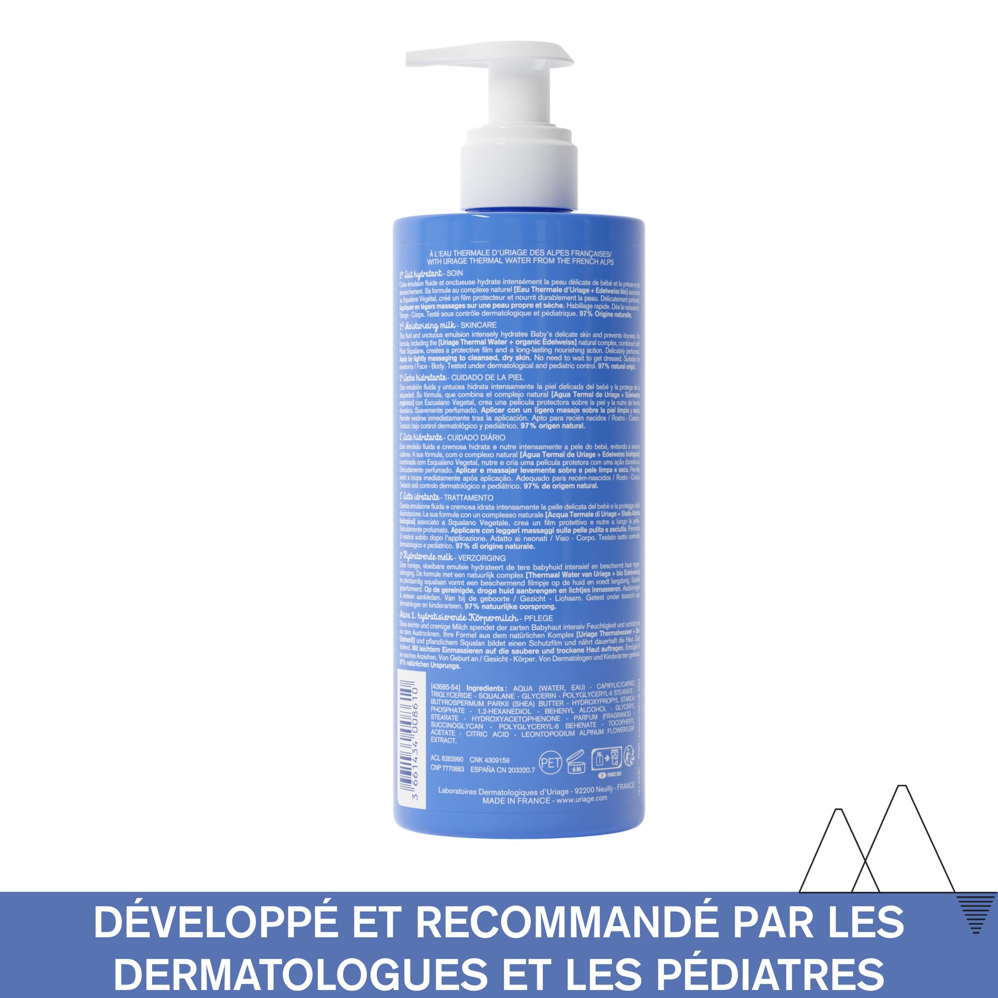 uriage-b-b-1er-lait-hydratant-corps-500ml image 7