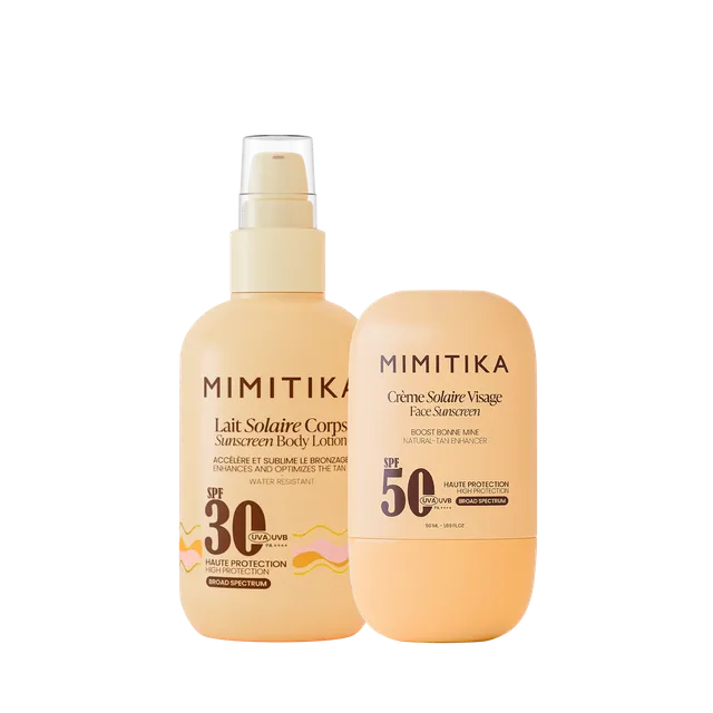 mimitika-duo-cr-me-visage-spf50-lait-solaire-spf30 image 1
