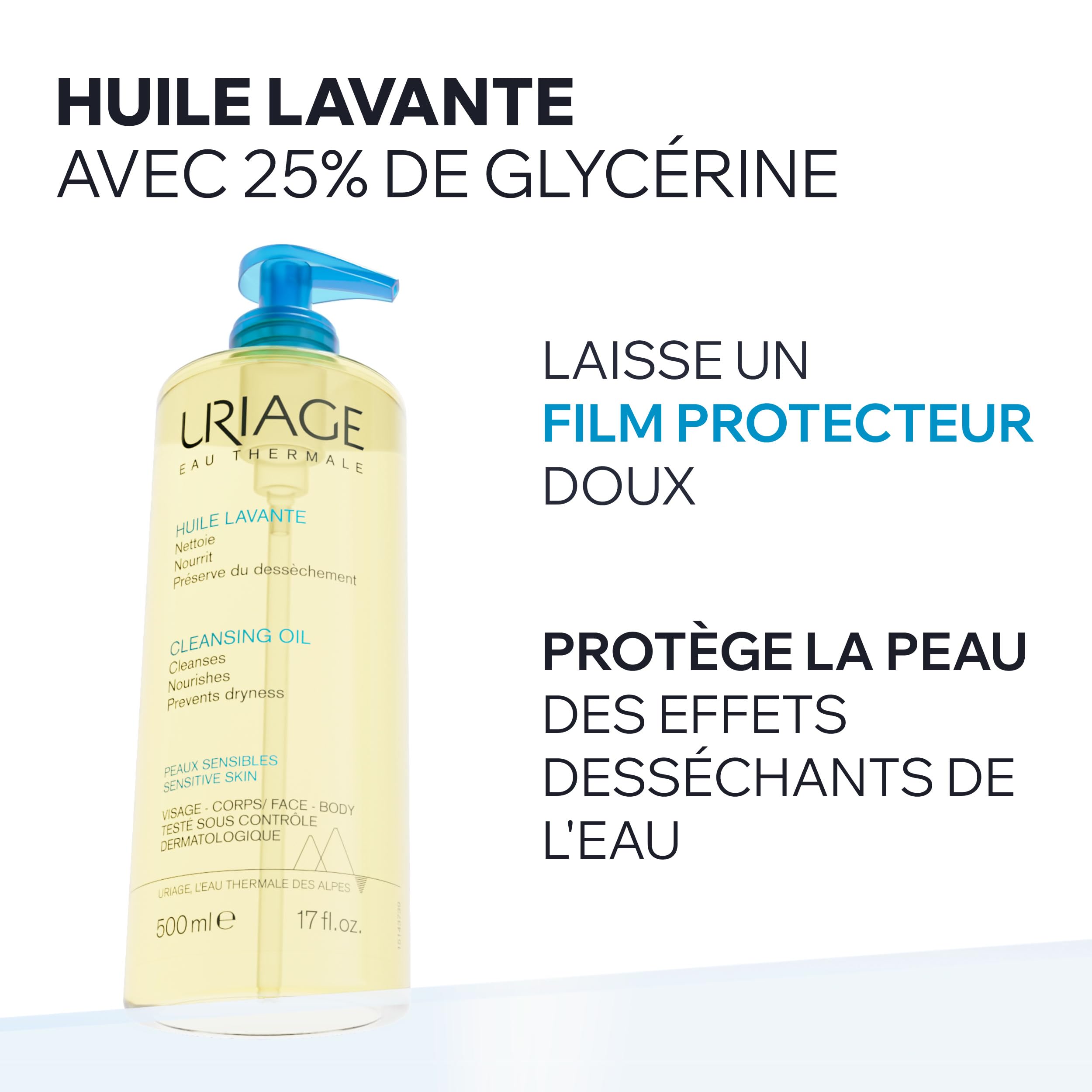 uriage-huile-de-douche-lavante-500ml image 2