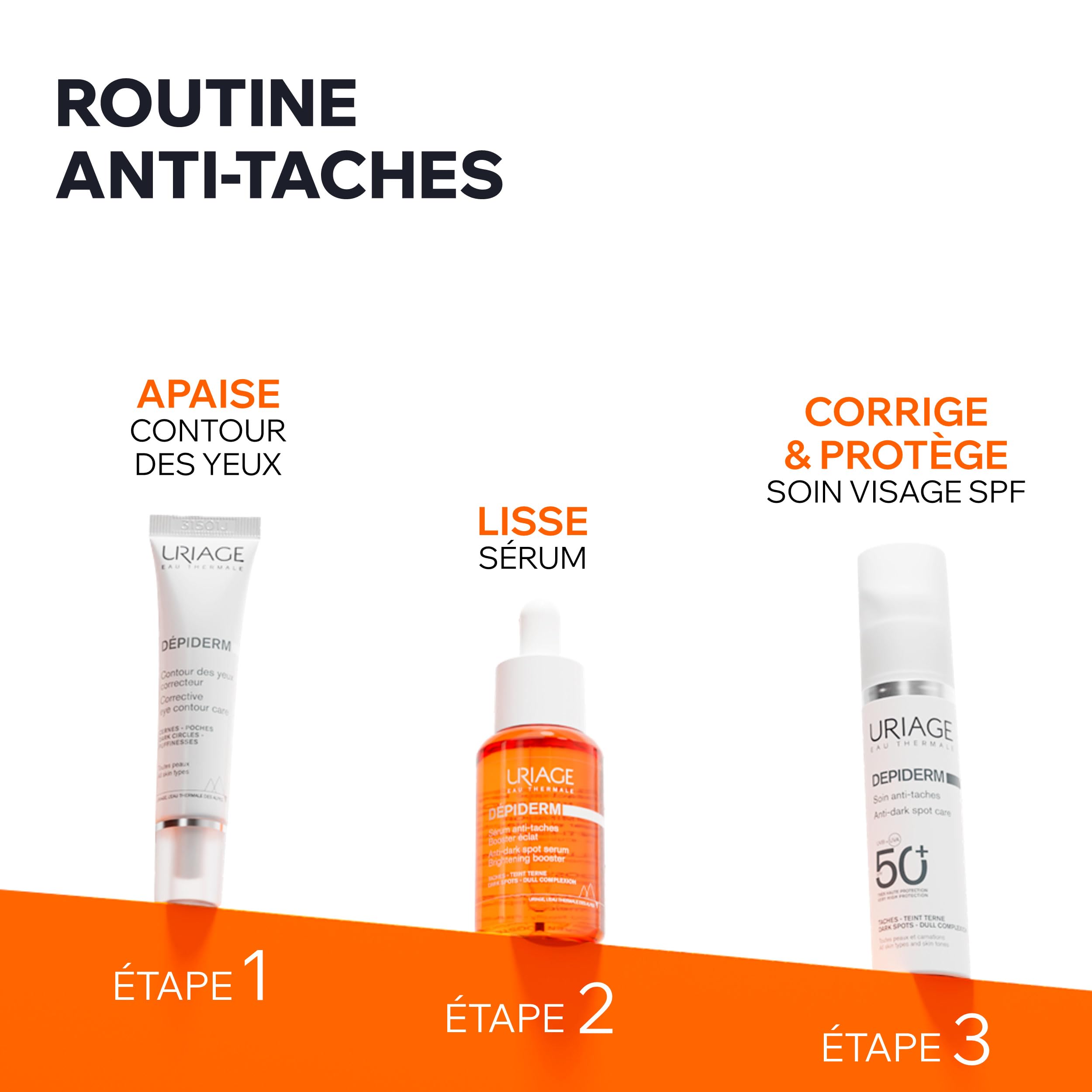 uriage-d-piderm-soin-de-jour-anti-taches-spf50-teint-clair-30ml image 6