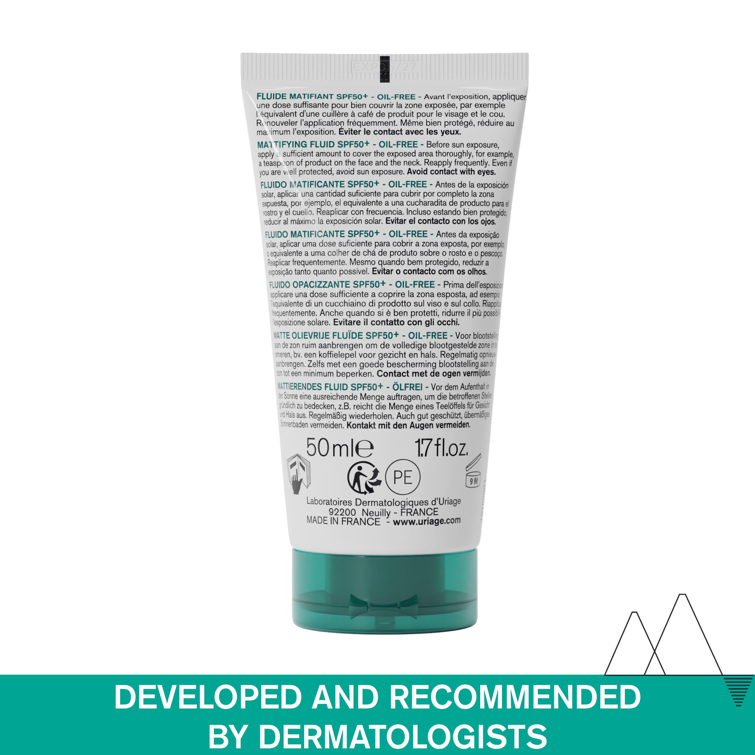 uriage-hys-ac-fluide-matifiant-spf50-50-ml image 7