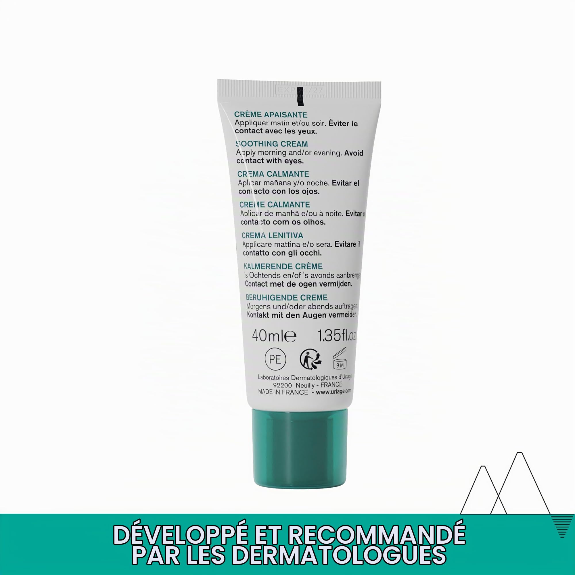 uriage-hys-ac-hydra-cr-me-apaisante-40ml-peaux-ass-ch-es-par-traitements image 6
